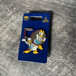 Disney Blue and Yellow Collectible 50 year Pin